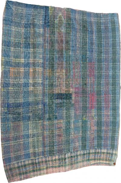 Threads Soft Goods Vintage Kantha Quilt