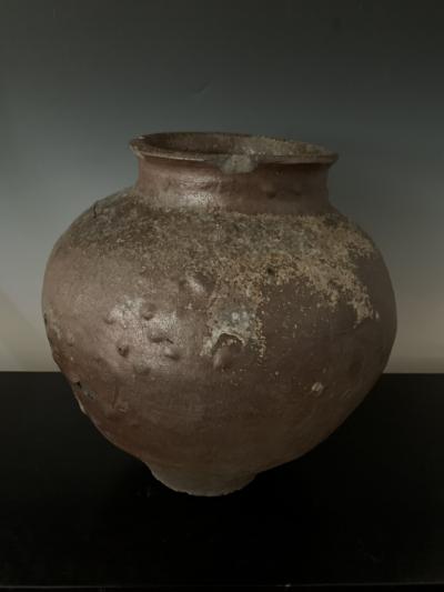 Three Antique Japanese Storage Jars