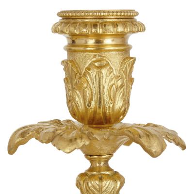 Three Graces three piece lapis and gilt bronze clock set