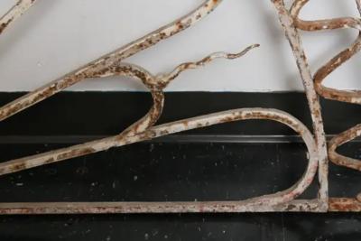 Three Iron Architectural Pieces