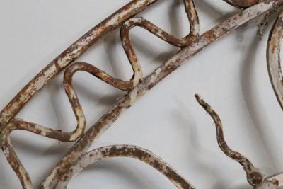 Three Iron Architectural Pieces