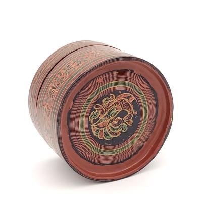 Three Lacquered Nesting Boxes Southeast Asia circa 1900