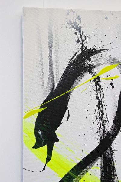 Three Part Painting Eve The Snake by MS Acryl on Canvas Austria 2024