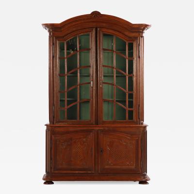 Three Piece French Oak Cabinet 19th Century