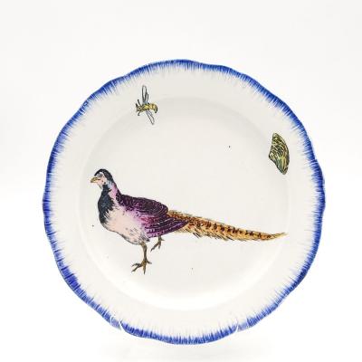 Three Plates from the Rousseau Service France circa 1870