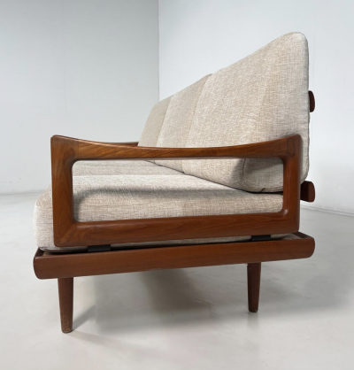 Three Seater Sofa by Tove Edvard Kindt Larsen Denmark 1960s