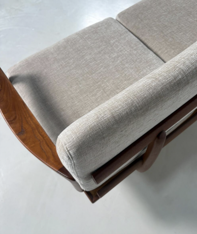 Three Seater Sofa by Tove Edvard Kindt Larsen Denmark 1960s