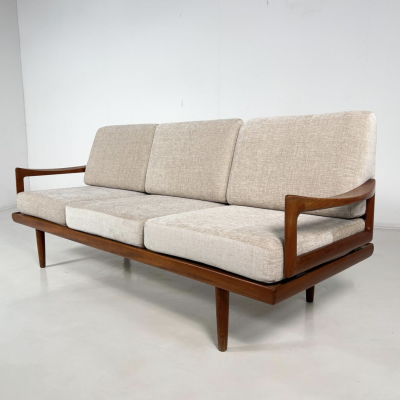 Three Seater Sofa by Tove Edvard Kindt Larsen Denmark 1960s