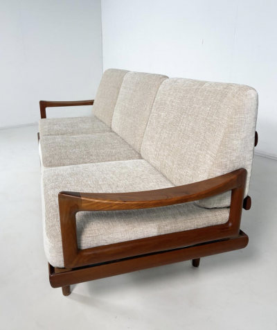 Three Seater Sofa by Tove Edvard Kindt Larsen Denmark 1960s