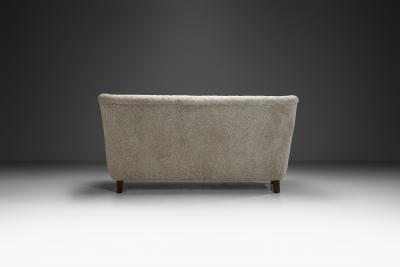 Three Seater Upholstered Sofa Denmark ca 1950s