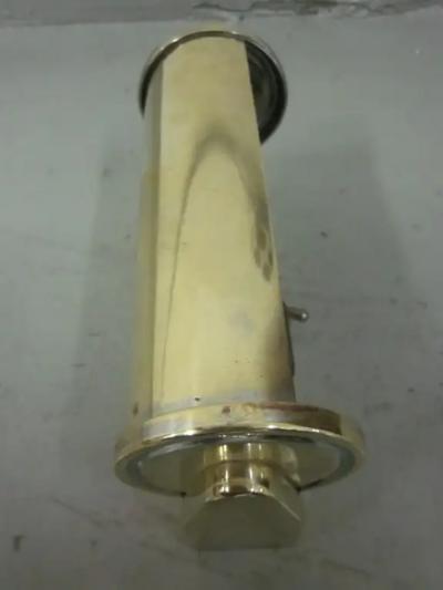 Three Swedish Solid Brass Marine Sconces