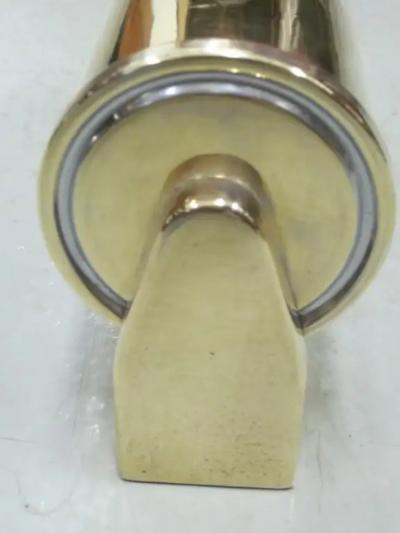 Three Swedish Solid Brass Marine Sconces