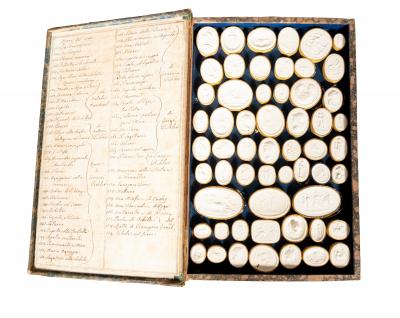 Three Volume Set Of Grand Tour Intaglios From Francesco Carnesecchi