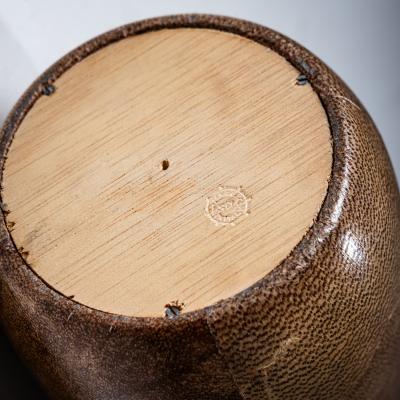 Three piece Bar Set by Aldo Tura Italy 1970s