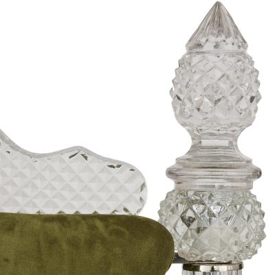 Three piece furniture set in the manner of F C Osler