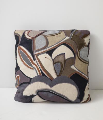 Throw Pillows upholstered in Margaritas Neutro by Dedar