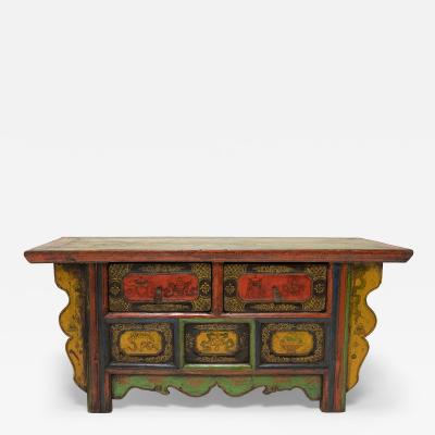 Tibetan Mountain Landscape Coffer