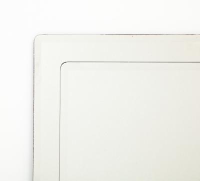 Tiered Beveled Edge Mirror Italy c 1960s