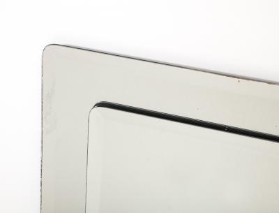 Tiered Beveled Edge Mirror Italy c 1960s