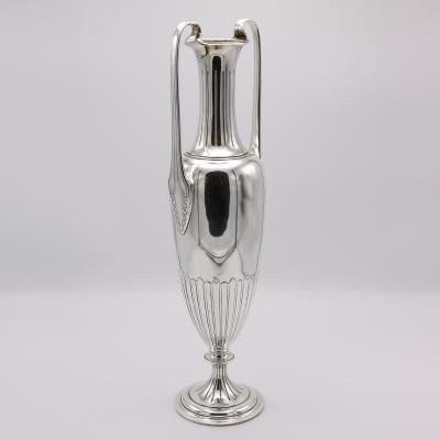 Tiffany Amphora Sterling Silver Vase USA 1907