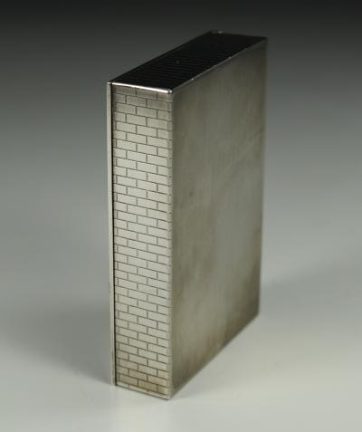 Tiffany Building Pill Box Architectural Model Sterling Silver
