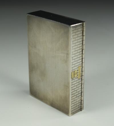 Tiffany Building Pill Box Architectural Model Sterling Silver