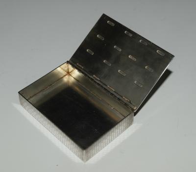 Tiffany Building Pill Box Architectural Model Sterling Silver
