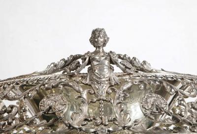 Tiffany Company George Paulding Farnham A Rare Lavish Silver Centerpiece