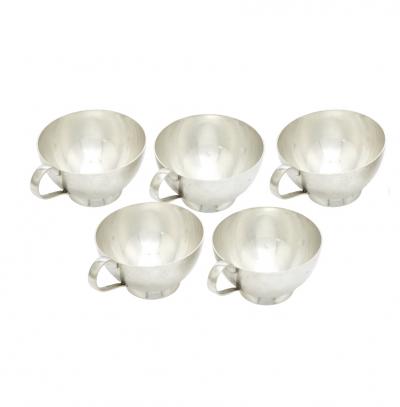 Tiffany Sterling Silver Barware Tableware Punch Cup Service For Ten People