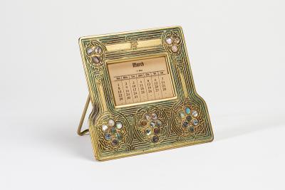 Tiffany Studios Abalone Calendar Frame