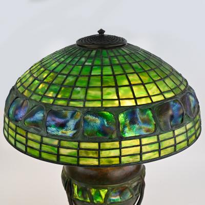 Tiffany Studios Antique Tiffany Studios Turtleback Lamp