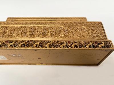 Tiffany Studios Bronzed Gold color Tiffany Studios Venetian Letter Rack