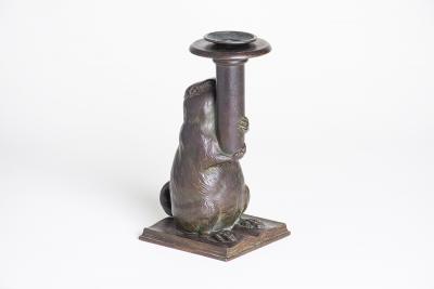 Tiffany Studios Candlestick for the Rowfant Club