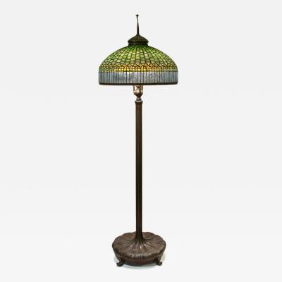 Tiffany Studios Curtain Border Senior Floor Lamp