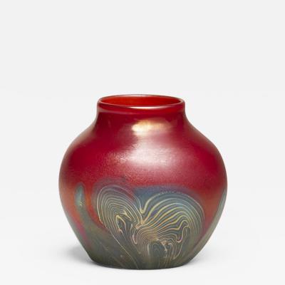 Tiffany Studios Decorated Cabinet Vase