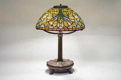 Tiffany Studios Early Tulip Cluster Table Lamp