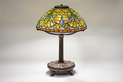 Tiffany Studios Early Tulip Cluster Table Lamp