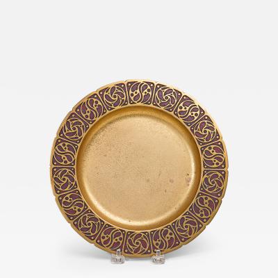 Tiffany Studios Enameled Calling Card Tray