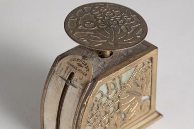 Tiffany Studios Etched Dor Grapevine Postage Scale