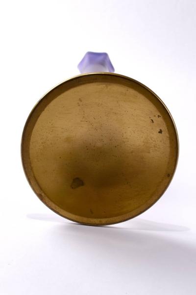 Tiffany Studios Favrile 19 Vase Cobalt Blue Tiffany Studio c a 1900 s