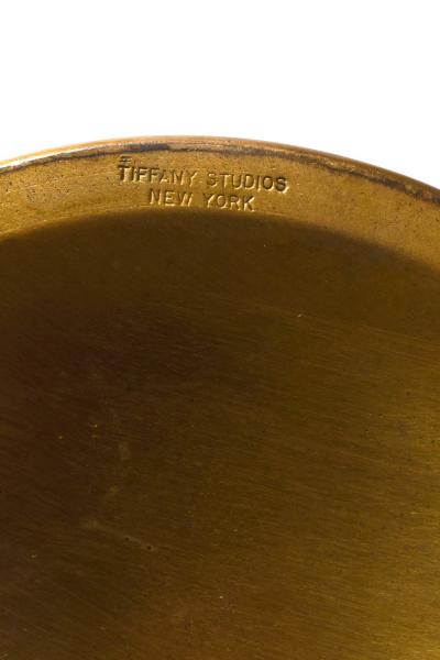 Tiffany Studios Favrile 19 Vase Cobalt Blue Tiffany Studio c a 1900 s