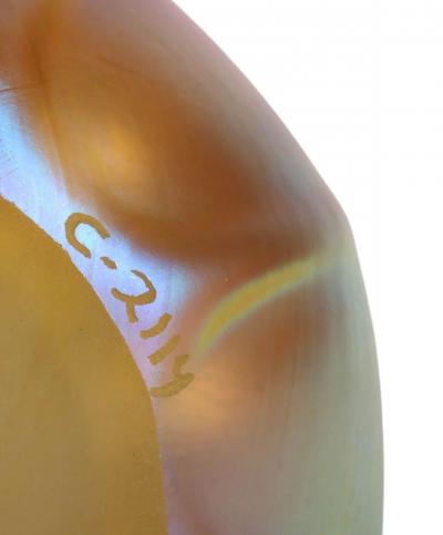 Tiffany Studios Favrile Glass Bud Vase Tiffany Studios New York Circa 1920