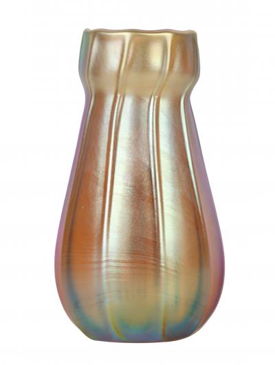 Tiffany Studios Favrile Glass Bud Vase Tiffany Studios New York Circa 1920