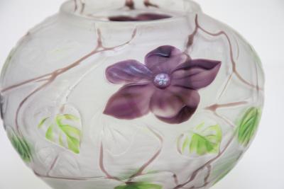 Tiffany Studios Favrile Glass Cameo Vase