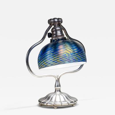 Tiffany Studios Favrile Glass Desk Lamp
