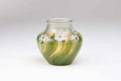 Tiffany Studios Favrile Glass Paperweight Vase