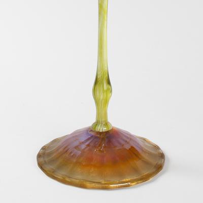 Tiffany Studios Flower Form Glass Vase by Tiffany