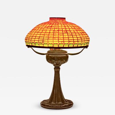 Tiffany Studios Geometric Tyler Variant Table Lamp