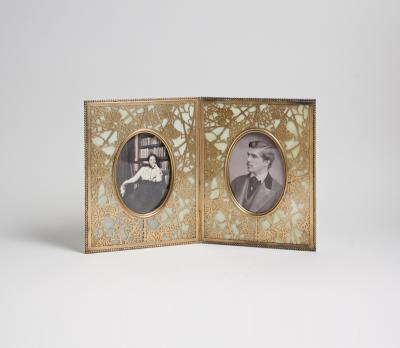Tiffany Studios Grapevine Double Picture Frame