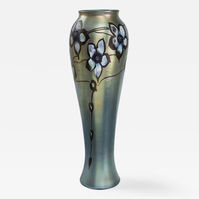 Tiffany Studios Intaglio Vase by Tiffany Studios New York